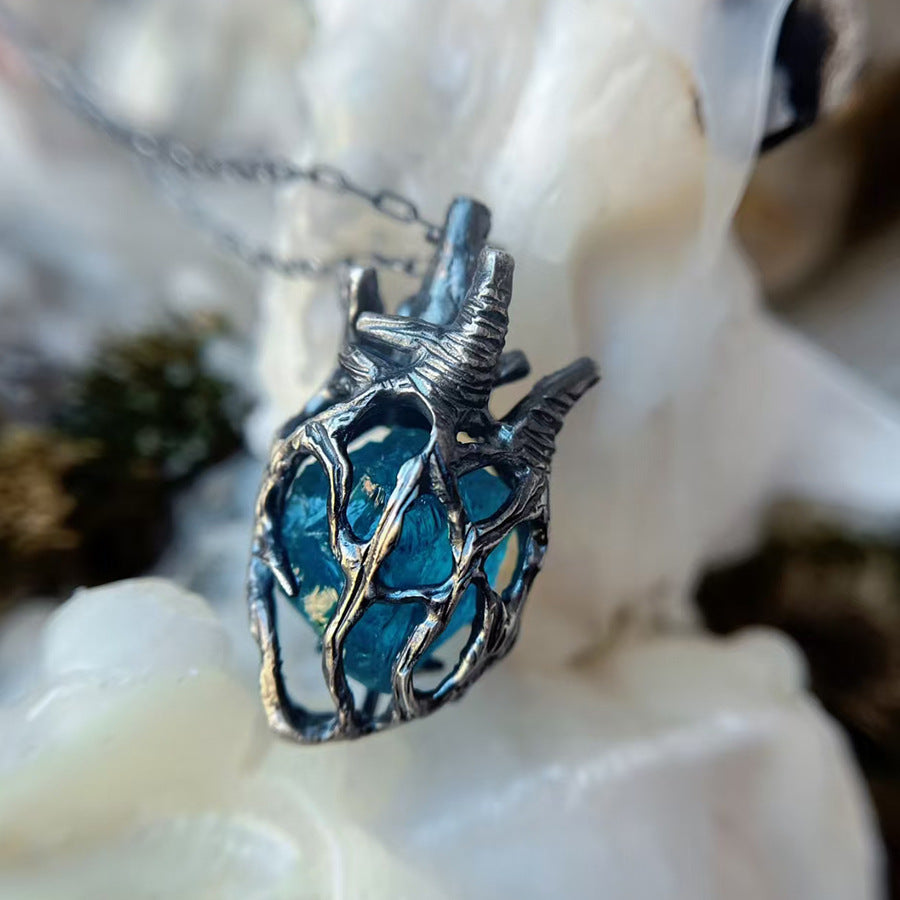 Halloween Witch Heart Choker Necklace | Magic Stories