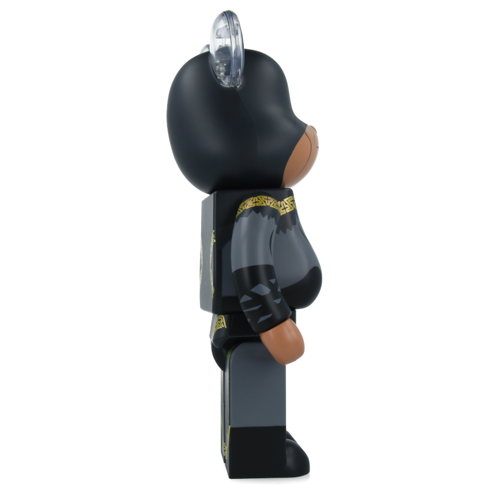 400% Bearbrick Black Adam — in use