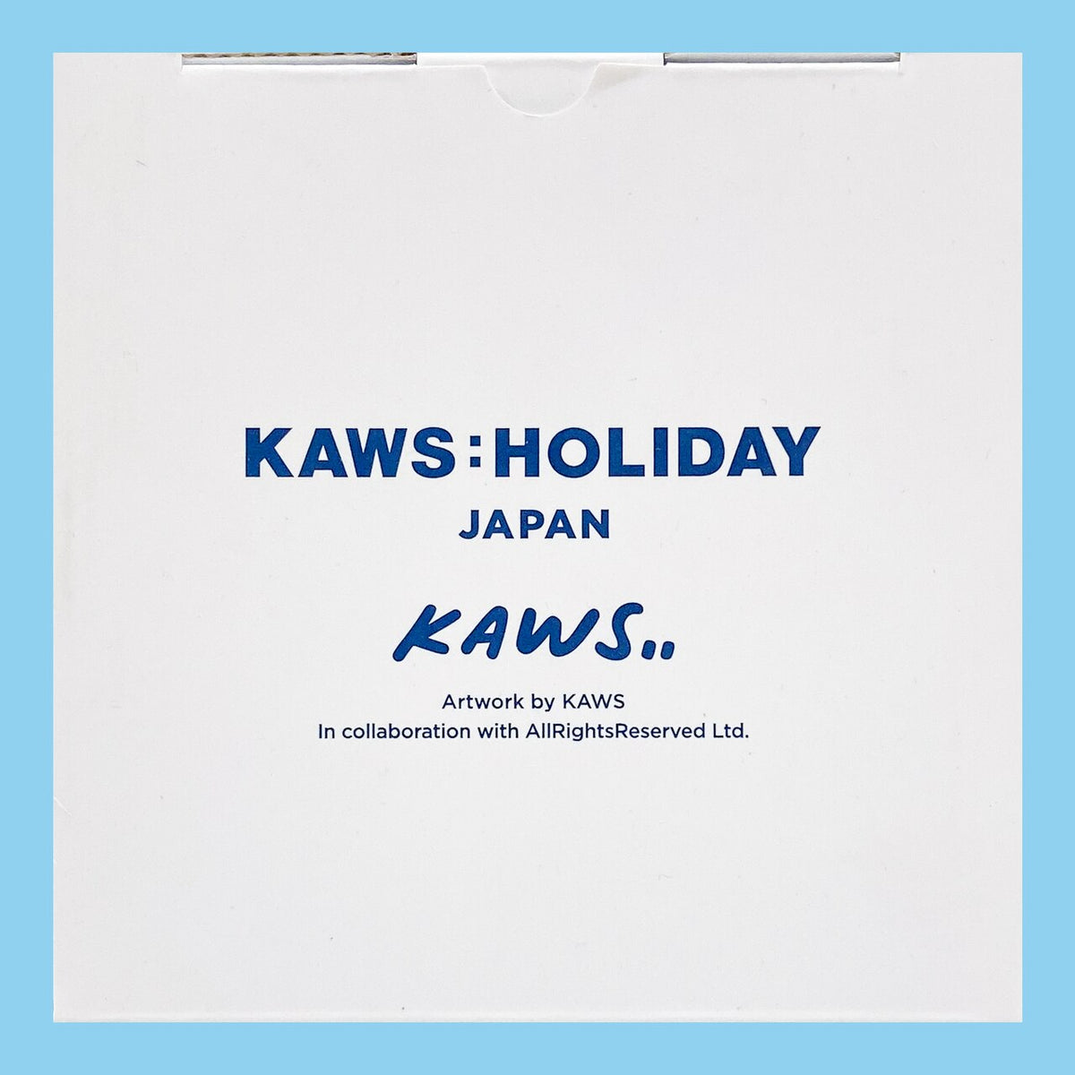 KAWS: Holiday - JAPAN Mount Fuji Fire King Mug Set of 2 Multicolor — packaging