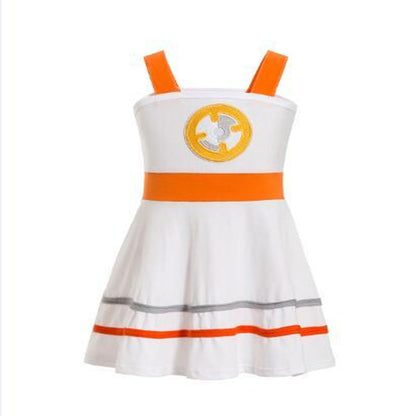 Girls Tiered Cotton Costume Dress | Magic Stories