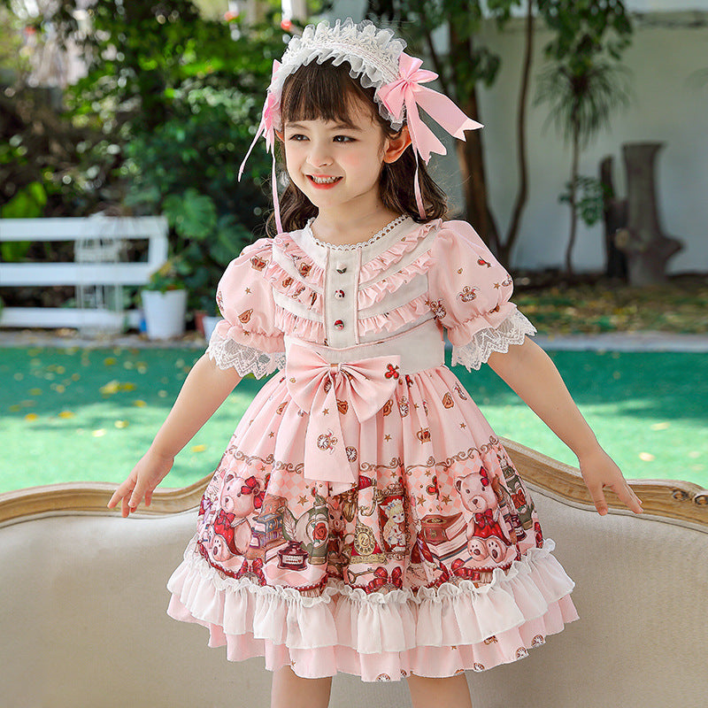New Hot Sell Girls' Lolita Puffy Dress | Magic Stories