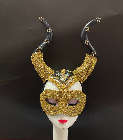 Horn Headband Halloween Personality Cosplay Props — detail