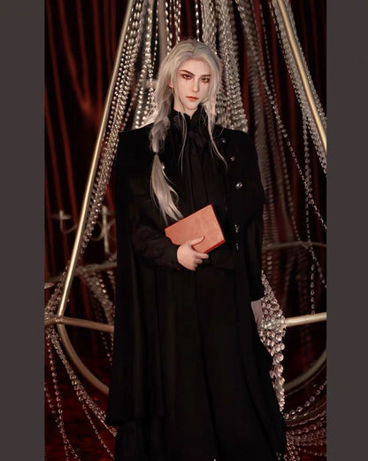 Monarch Black Cloak Costume Cos Japanese | Magic Stories