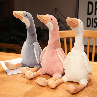 Sleeping Pillow Big Goose Doll Plush Toy | Magic Stories
