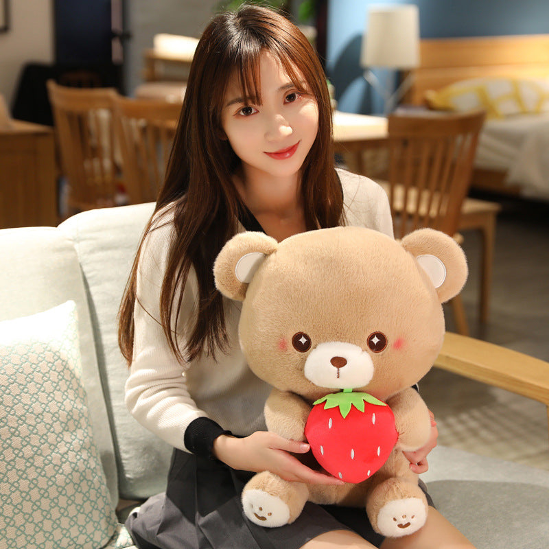 Strawberry Bear Plush Toy Doll — packaging