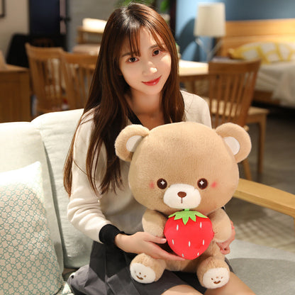 Strawberry Bear Plush Toy Doll — packaging