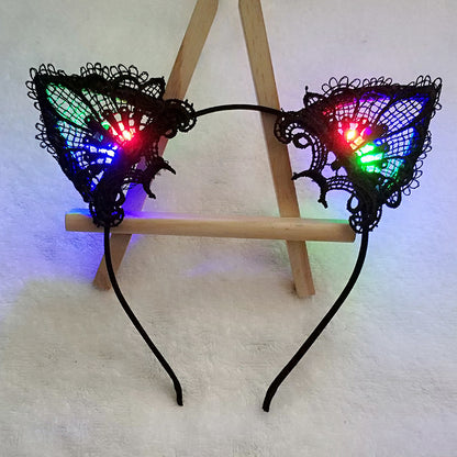 Glowing Hair Accessories Flashing Lights Cat | Magic Stories