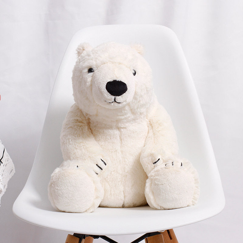 New Cute Simulation Polar Bear Plush Toy | Magic Stories