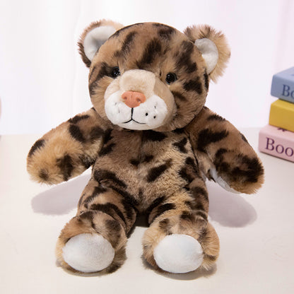 Long-legged Seated Giraffe Plush Toy, Red | Magic Stories