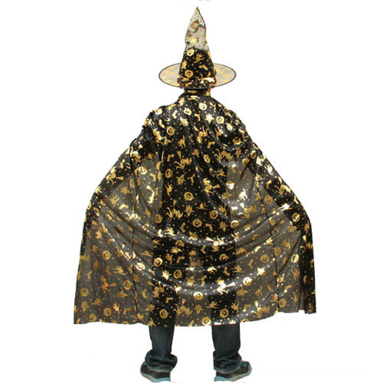 Halloween Decoration Cosplay Performance Costume Witch Vampire Pumpkin — packaging