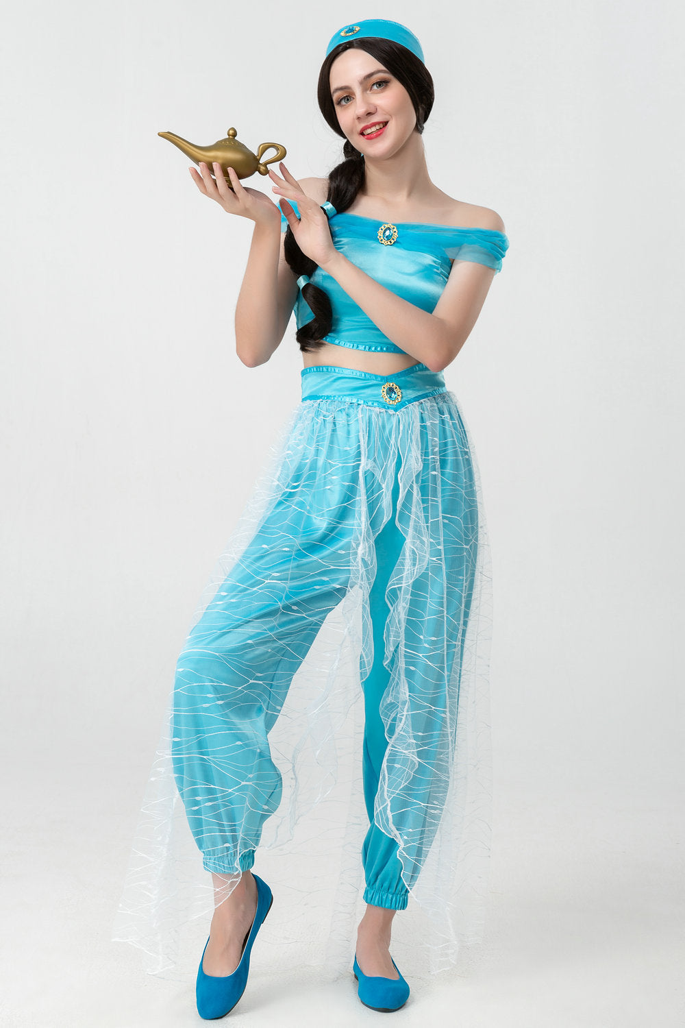 Anime Women's Cosplay Parent-Child Costumes — detail