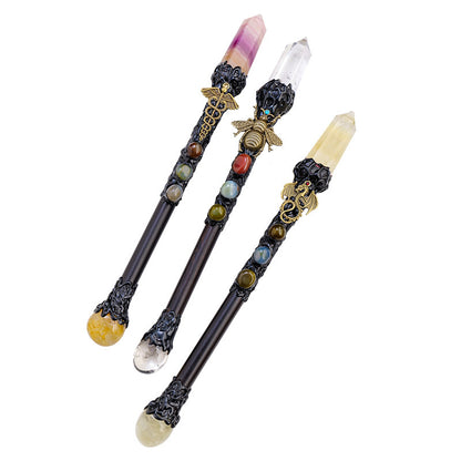 Natural Crystal Magic Wand Halloween | Magic Stories