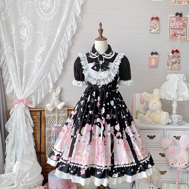 Original Design Lolita Cat Sweetheart Cute | Magic Stories