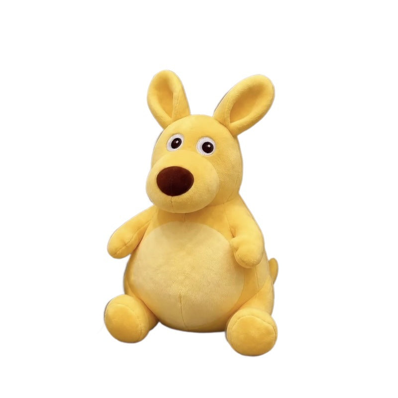 Kangaroo Yellow Children's Plush Toy Pendant | Magic Stories