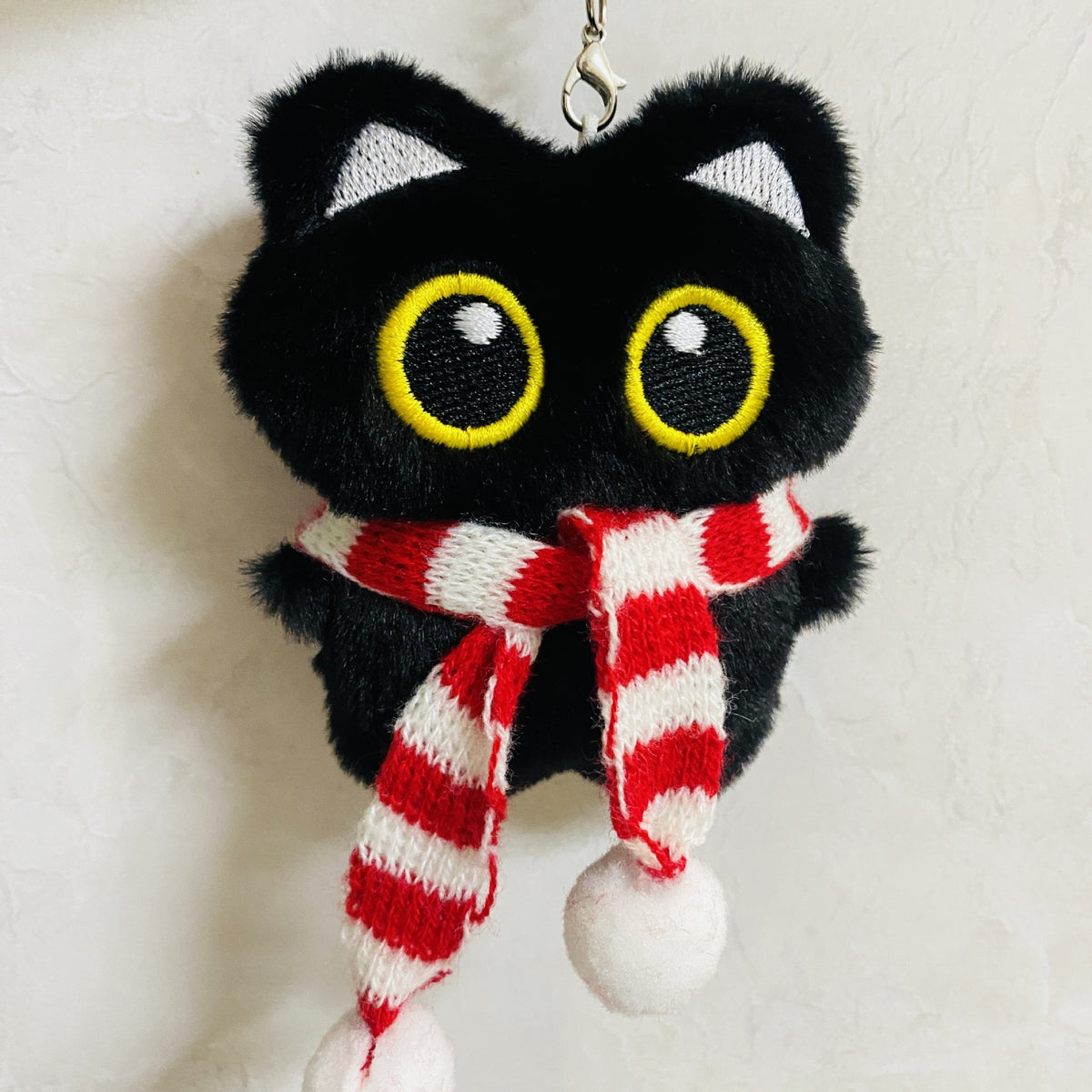 Little Black Cat Plush Doll, Keychain | Magic Stories