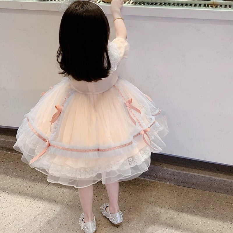 Girl Lolita Princess Dress Fluffy Show | Magic Stories