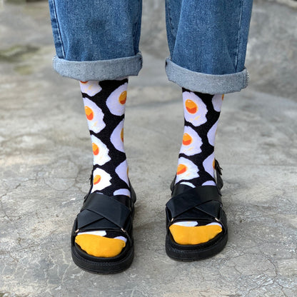 Cute Cotton Socks Women's Mid-tube Color | Magic Stories