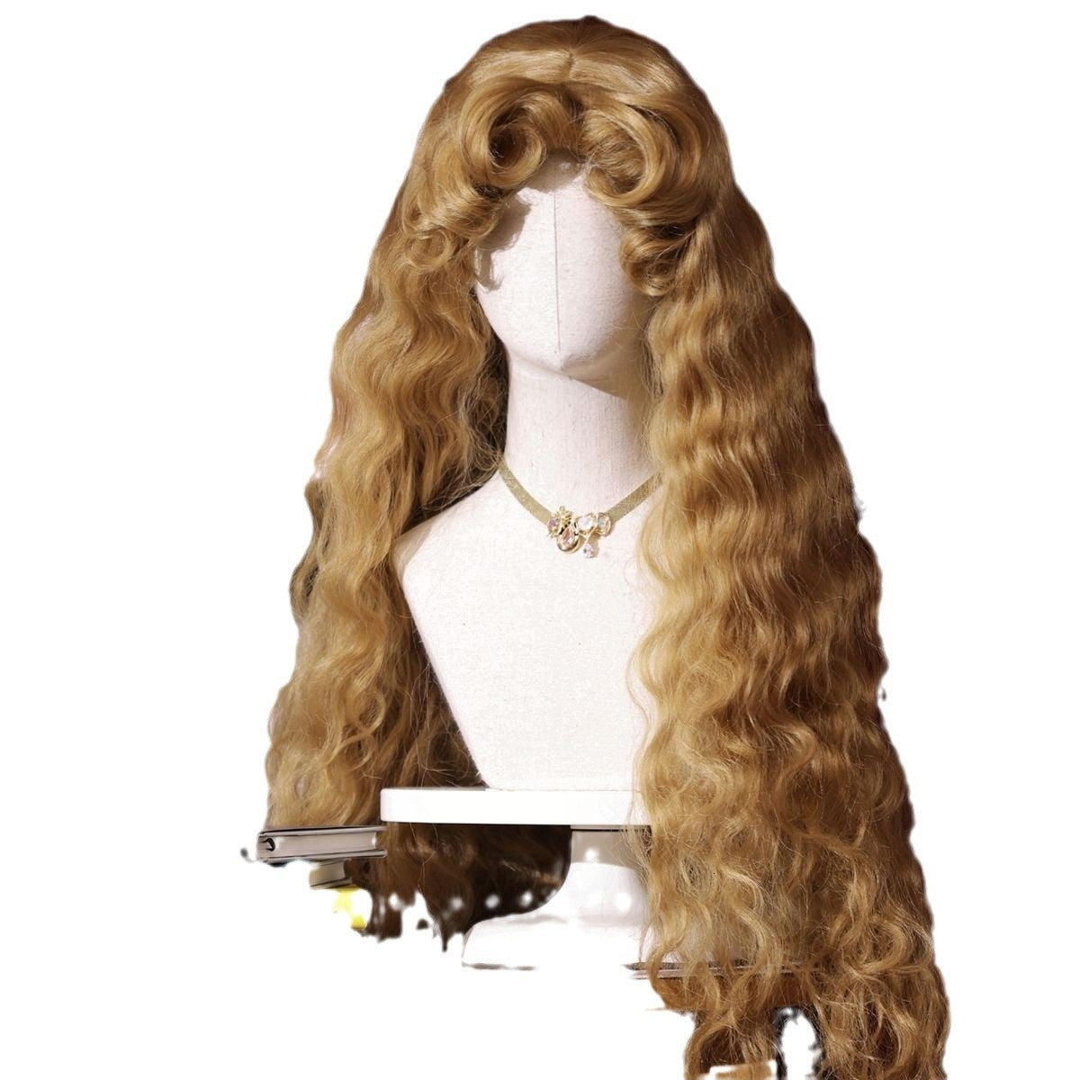 French Fluffy Small Curls Lolita Long Wig — packaging