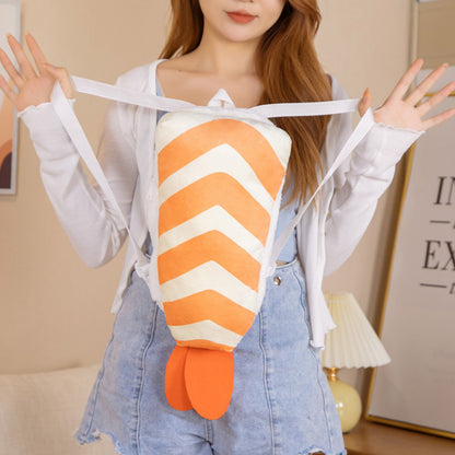 Shrimp Sushi Plush Toy Children Backpack | Magic Stories