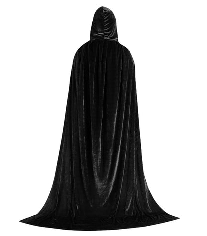 Halloween Cloak Witch Witch Common Stage Costume — back view