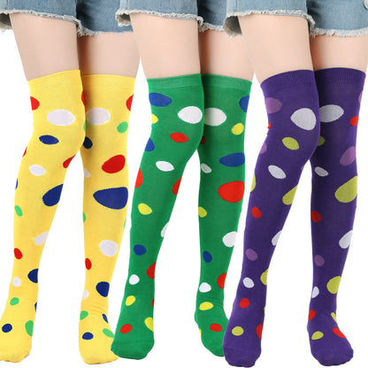 Clown Stockings Dot Halloween Costume | Magic Stories
