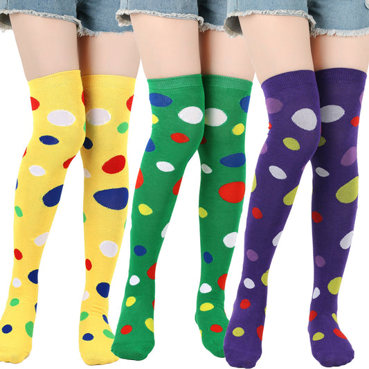 Clown Stockings Dot Halloween Costume | Magic Stories