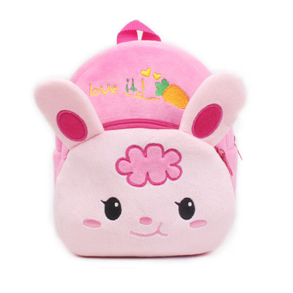 Children's Schoolbag Plush Toy Backpack — back view