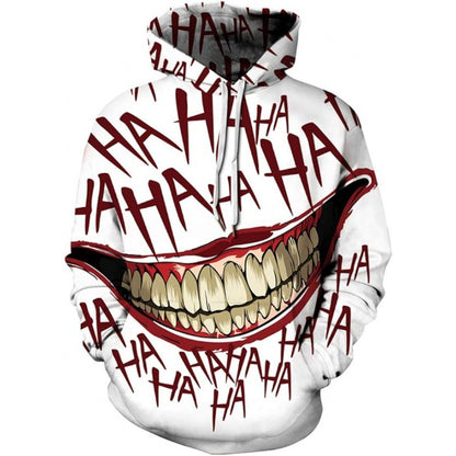Men's Clown Hoodie Digital Printing | Magic Stories