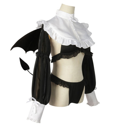 Women's Sweet Japanese Game Anime Cosplay Cos Suit — side view
