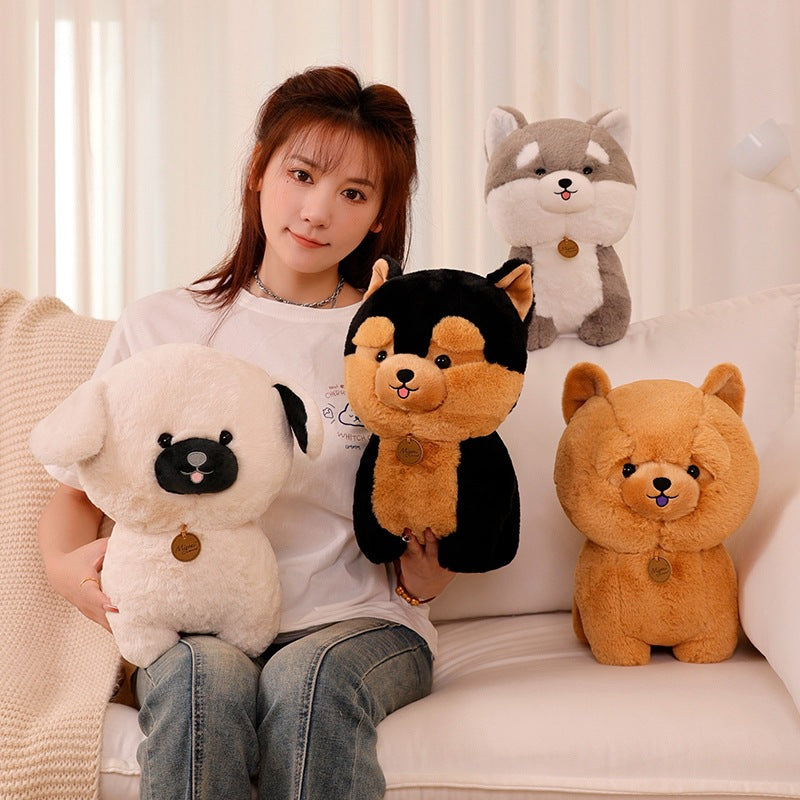 Plush Toy Puppy Squirrel Doll | Magic Stories