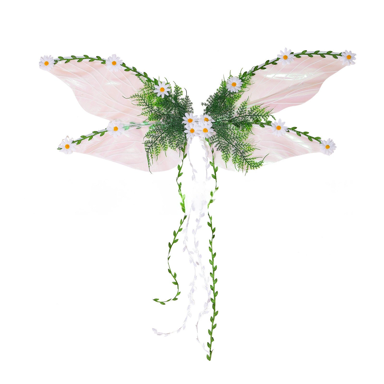 Green Cicada Wings Elf Costume For Halloween And Christmas — scale reference