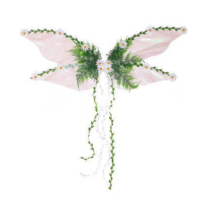 Green Cicada Wings Elf Costume For Halloween And Christmas — scale reference