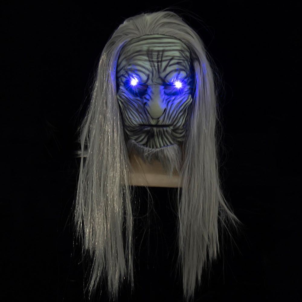 Latex Wig Mask Halloween Horror Headgear | Magic Stories