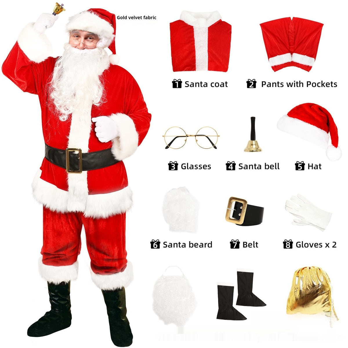 Cosplay Christmas Performance Costume | Magic Stories