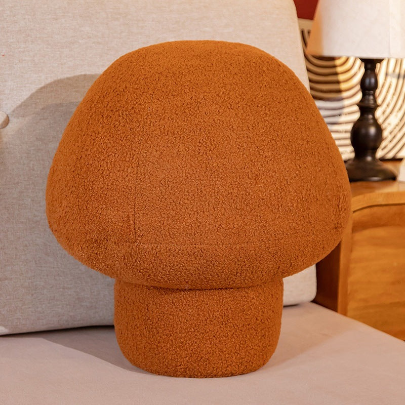 Mushroom Pillow Soft Plush Cute Net Red Sofa Cushion Bedroom Home — packaging