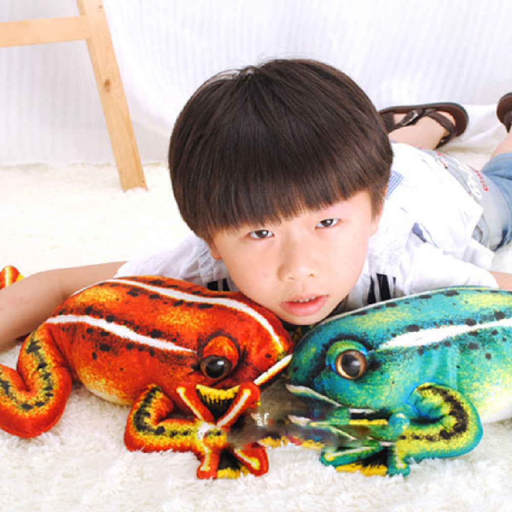 Simulation Frog Plush Toy Doll Children Creative — back view