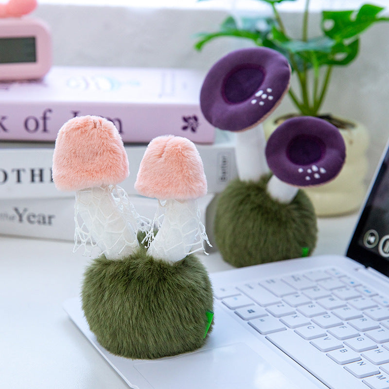 Simulation Mushroom Polyester Fiber Plush | Magic Stories