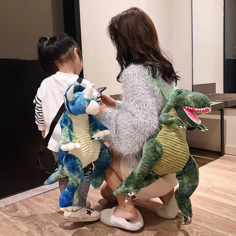 Cartoon Big Dinosaur Plush Toy Backpack | Magic Stories