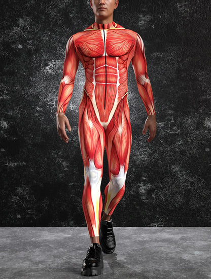 Digital Printing Cosplay One-piece Costume — detail