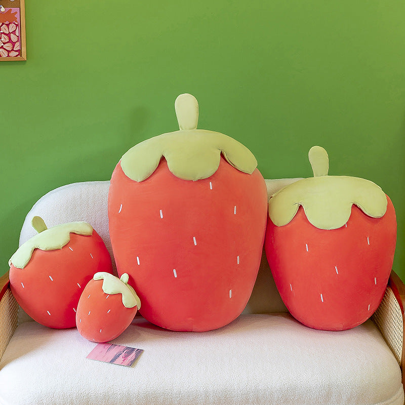 Soft Cute Plush Toy Strawberry Pillow | Magic Stories