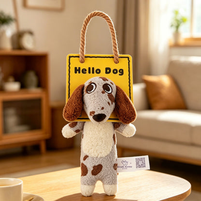 Plush Stuffed Toy, Working Dachshund, Bag | Magic Stories