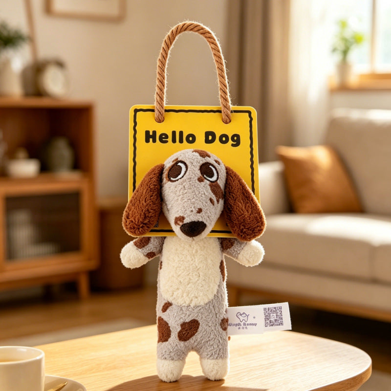 Plush Stuffed Toy, Working Dachshund, Bag | Magic Stories