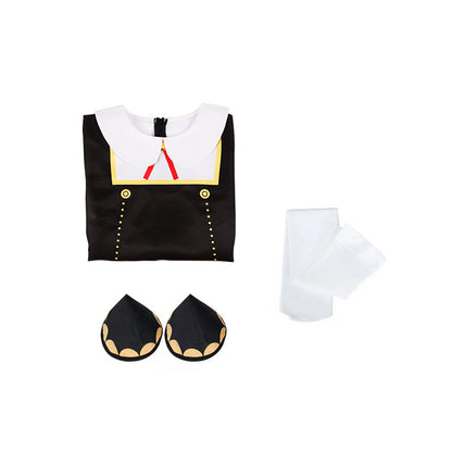 Full Set Of Cute Cosplay Anime Costume Women — scale reference