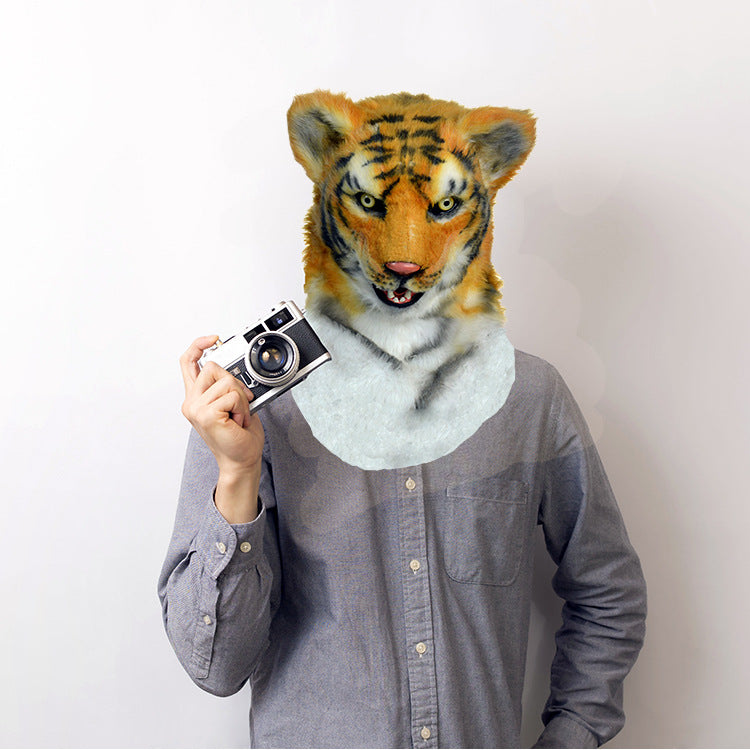 Cosplay Shooting Props Plush Animal Headgear | Magic Stories