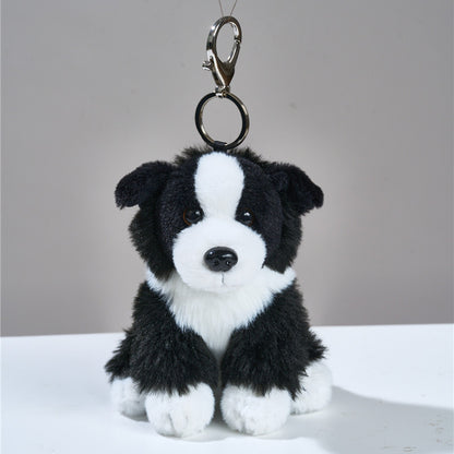 Border Collie Plush Toy Keychain | Magic Stories