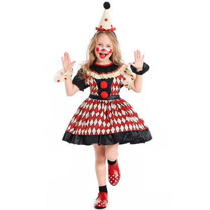 Halloween Children's Clown Costume For Boys | Magic Stories