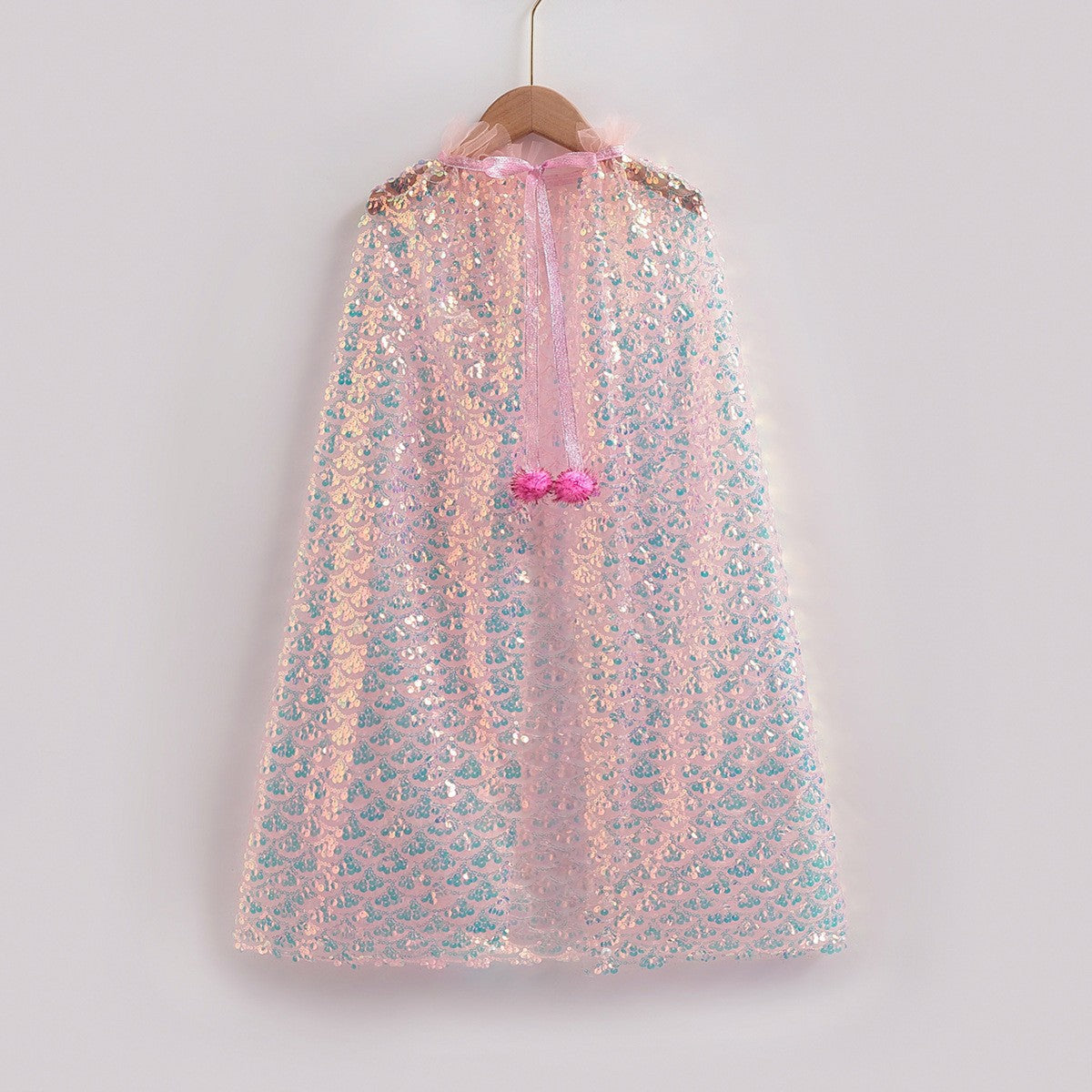 Children's Mermaid Sequin Princess Cape | Magic Stories