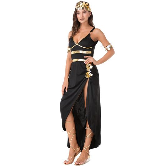Halloween Cleopatra Costume Black Evening | Magic Stories