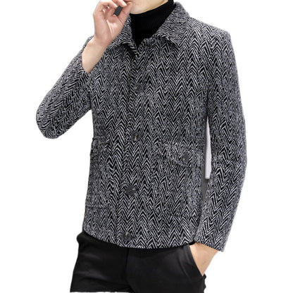 FallWinter Jacket Cotton Jacket 1014 — side view