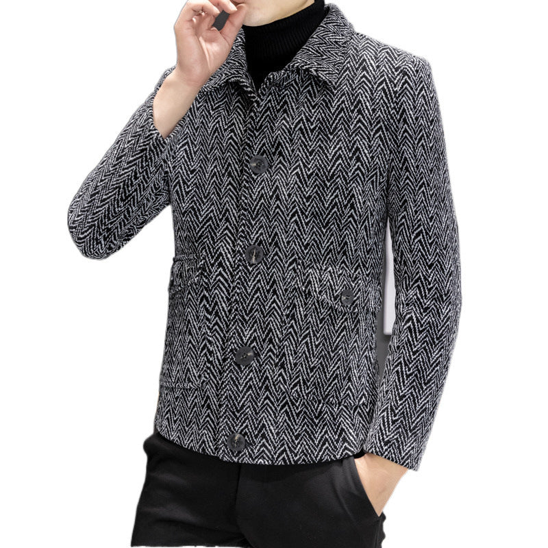 FallWinter Jacket Cotton Jacket 1014 — side view